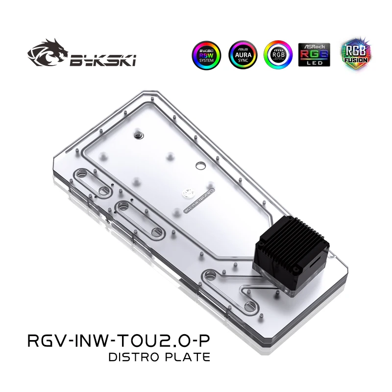 Distro Plate Ddc Pump Combo - BYKSKI Acrylic Board Water Channel Solution